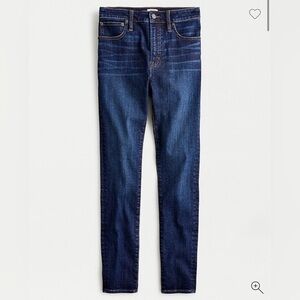 J. Crew Dark Blue Toothpick Jeans